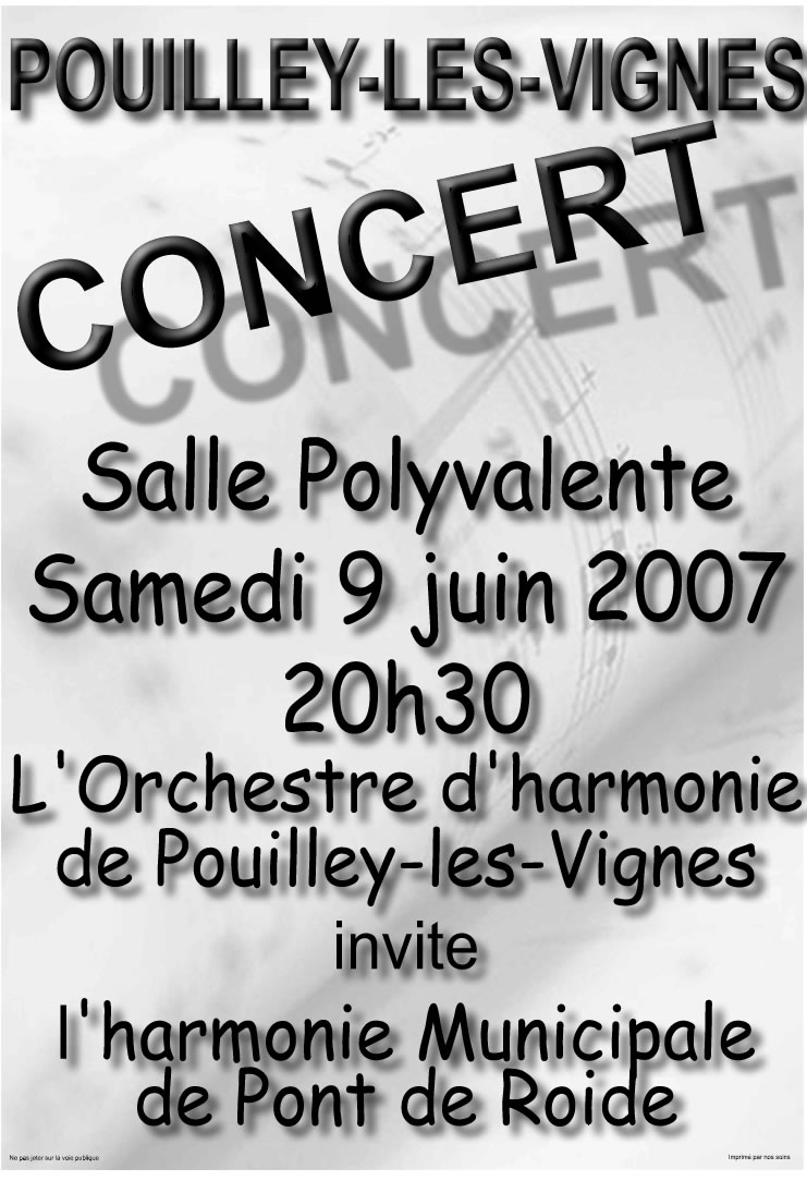 2007 Concert de Printemps